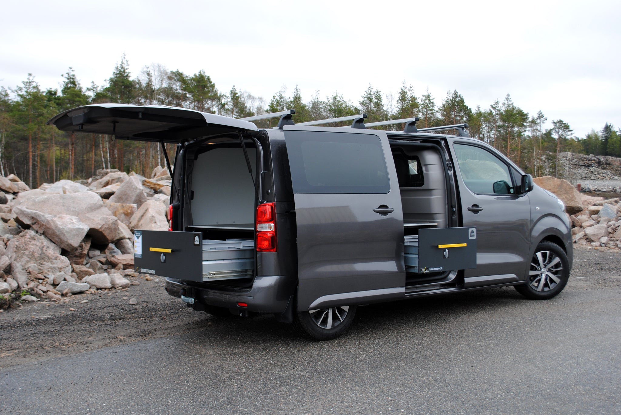 Smartfloor bilinnredning til Expert, Jumpy, Proace, Scudo og Vivaro - Bilde 7