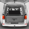 Smartfloor Bilinnredning til Transporter (lang) - tilpasset bil med varmeveksler i varerom