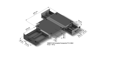 Smartfloor Bilinnredning til nye Transporter 7 (2025 og nyere) - Bilde 5