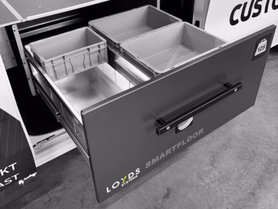 Smartfloor Bilinnredning til nye Transporter T7 (2025 og nyere) - Bilde 2