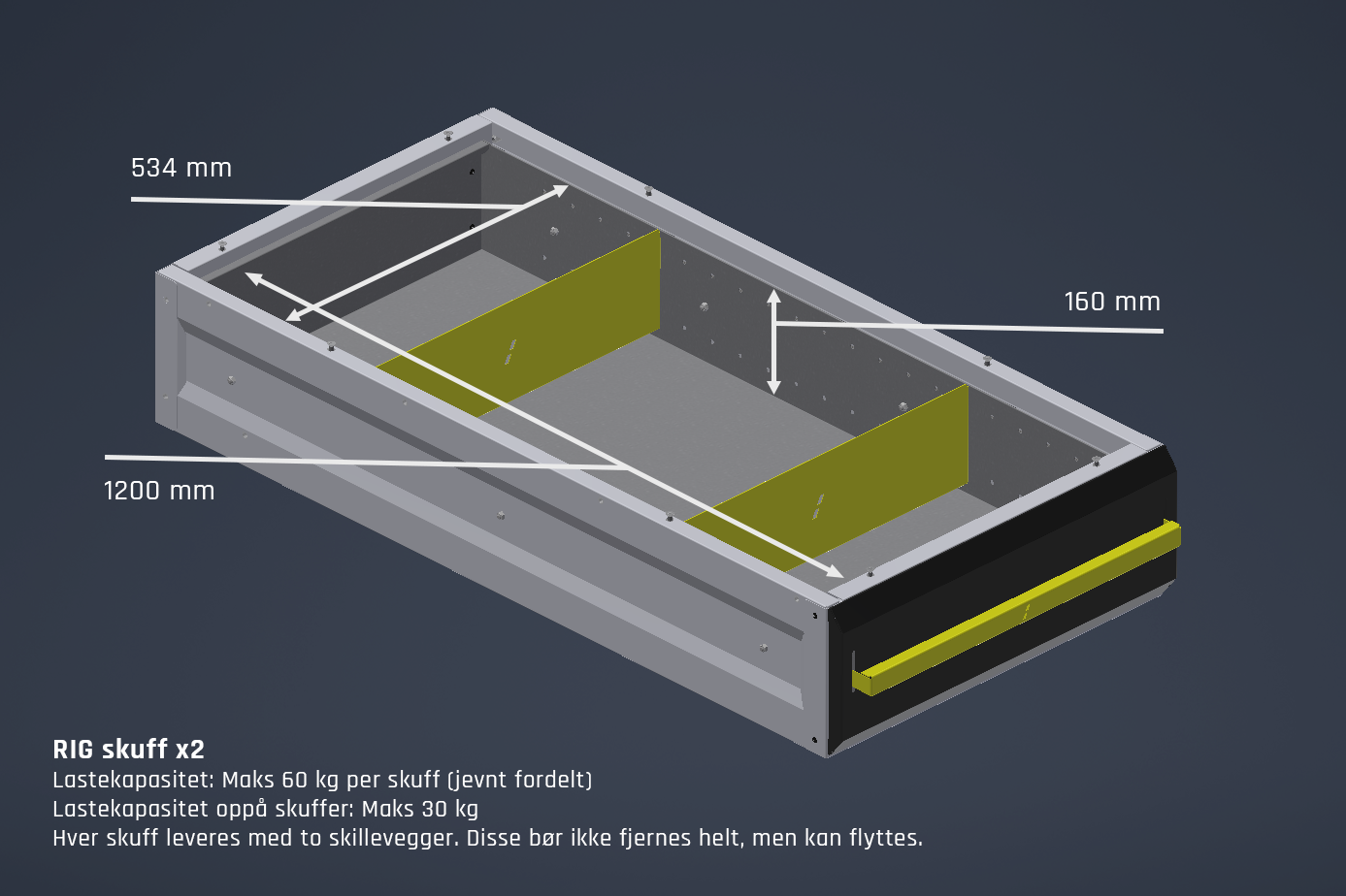 RIG 2.0 til Volkswagen Transporter 7 - Skreddersydd bilinnredning for snekkeren - Bilde 4